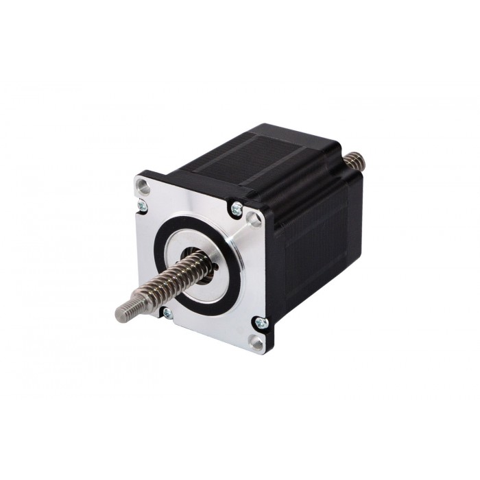 Actuador lineal de Motor paso a paso no cautivo Nema 23 bipolar 1,8 grados 2,5A 5V revolución de plomo 10,16mm/0,4 "tornillo de plomo 150mm