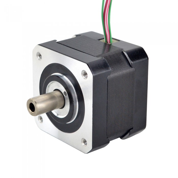 Nema 17 Motor paso a paso bipolar 1.8 grados 0.25 Nm 1.5A 42x42x33.8mm eje doble