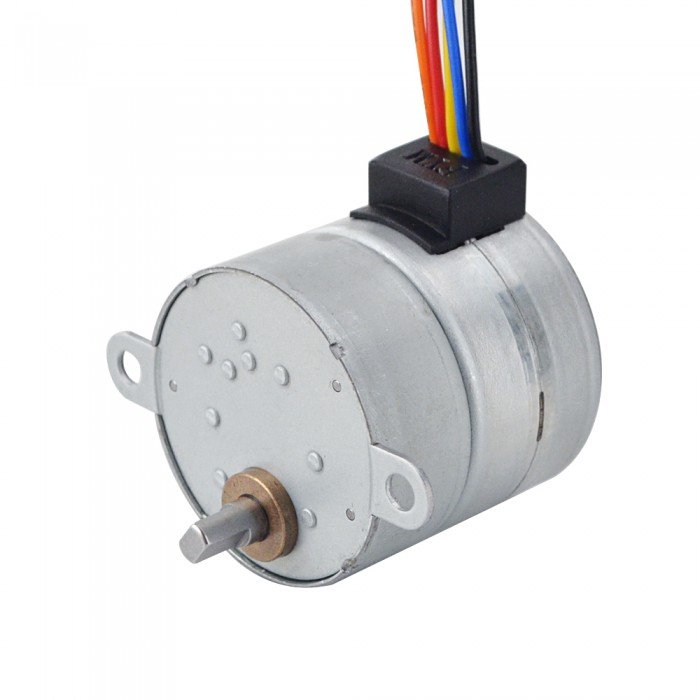 Motor paso a paso de engranajes PM 4 fases 0.4A 117.6 Ncm con 30:1 Spur Gearbox Φ35x35.2mm