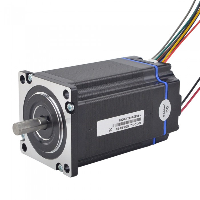 Servomotor paso a paso de circuito cerrado integrado Nema 23 24-50V DC 2.2Nm 1000CPR serie ESS