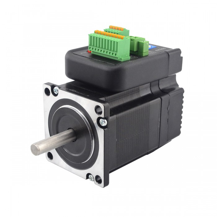 Servomotor paso a paso integrado de circuito cerrado NEMA 23 1Nm 4.5A 24-50VDC circuito cerrado NEMA23