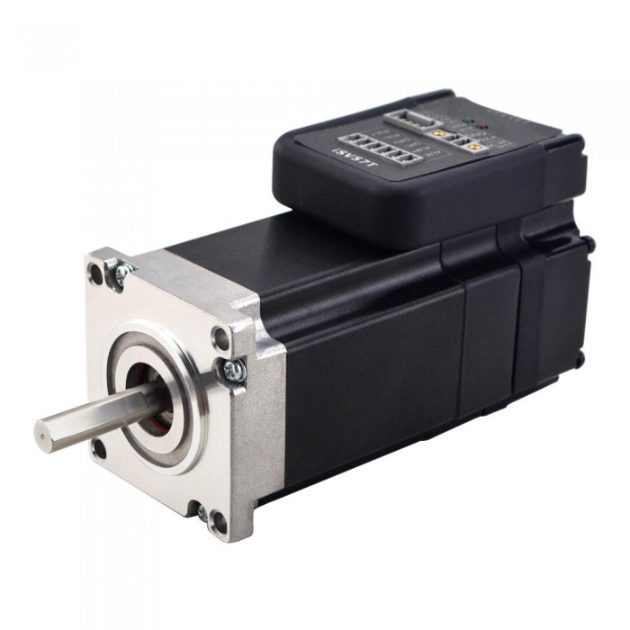 Servomotor de CC sin escobillas fácil integrado NEMA 23 130w 3000rpm 0.45Nm 20-50VDC