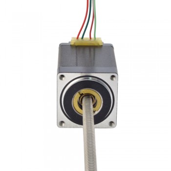 Actuador lineal de tornillo de avance Acme no cautivo NEMA 11 1,8 grados 0,12 Nm 1,0 A revolución de avance 2,54 mm