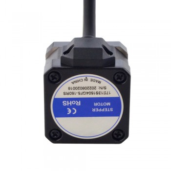 Actuador lineal de motor paso a paso Acme externo NEMA 17 bipolar 1,5A 1,8 grados 0,3Nm revolución de plomo 2,54 mm