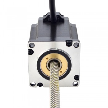 Actuador lineal Acme no cautivo NEMA 23 1,8 grados 1,8 Nm, 4,0 A, 76 mm, revolución de cable apilado, 25,4 mm