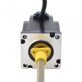 Actuador de motor paso a paso lineal híbrido Acme externo NEMA 24 1,8 grados 2,5Nm 5,0A 75mm pila revolución de plomo 5,08mm