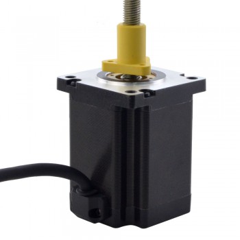 Actuador de motor paso a paso lineal híbrido Acme externo NEMA 24 1,8 grados 2,5Nm 5,0A 75mm pila revolución de plomo 5,08mm