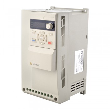 Convertidor de frecuencia variable VFD serie H100 5HP 3.7KW 15.2A monofásico/trifásico 220V VFD convertidor de frecuencia