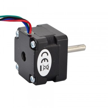 Motor paso a paso Nema 14 Bipolar 1.8 grados 12.5Ncm 1A 3.5V 35x35x28mm 4 cables