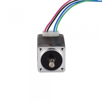 Mini motor paso a paso Nema 8 bipolar 1.8 grados 1.6Ncm 0.2A 4.8V 20x20x28mm 4 cables