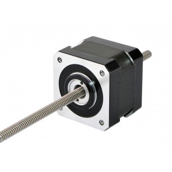 Motor paso a paso de precisión no cautivo Nema 17 bipolar 1,8 grados 5V 0,7A revolución de plomo 0,794mm/0,031 