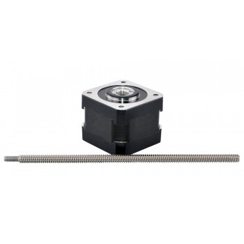 Motor paso a paso de precisión no cautivo Nema 17 bipolar 1,8 grados 5V 0,7A revolución de plomo 0,794mm/0,031 