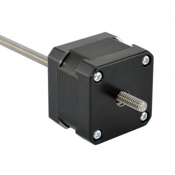 Motor paso a paso de precisión no cautivo Nema 17 bipolar 1,8 grados 5V 0,7A revolución de plomo 0,794mm/0,031 