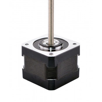 Motor paso a paso de precisión no cautivo Nema 17 bipolar 1,8 grados 5V 0,7A revolución de plomo 0,794mm/0,031 