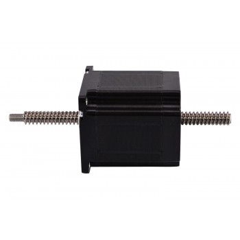 Actuador lineal de Motor paso a paso no cautivo Nema 23 bipolar 1,8 grados 2,5A 5V revolución de plomo 10,16mm/0,4 