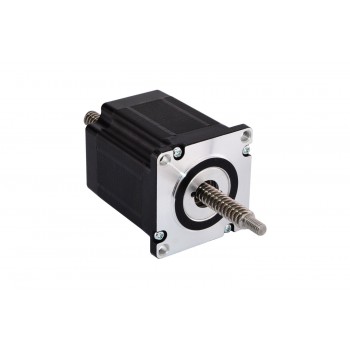 Actuador lineal de Motor paso a paso no cautivo Nema 23 bipolar 1,8 grados 2,5A 5V revolución de plomo 10,16mm/0,4 