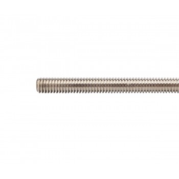 Tornillo de plomo trapezoidal de paso de 200 mm, 11 mm de diámetro, 2 mm de paso para actuador de motor paso a paso lineal