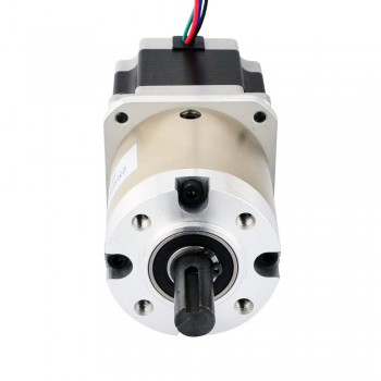 Motor paso a paso Nema 23 bipolar con caja de cambios planetaria 15:1 longitud 56 mm 1,25 Nm 2,8 A 2,6V