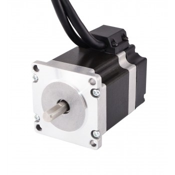 Motor paso a paso de bucle cerrado Nema 23 0,9 grados 0,9 Nm/128 oz.in 0,38 A 12,1V con codificador 1000CPR