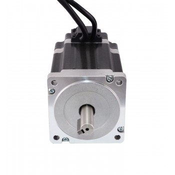 Motor paso a paso de bucle cerrado Nema 34 bipolar 1,8 grados 8,5 Nm 5V 5A con codificador 1000CPR