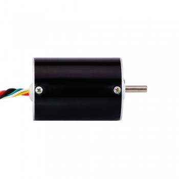 Motor CC sin escobillas de 24V 5000RPM 0,019Nm 10W 0,75A Redondo Ф36x40mm