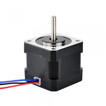 Motor paso a paso Nema 17 Bipolar 45Ncm 2,2 V 2A 42x40mm 4 cables para impresora 3D DIY CNC