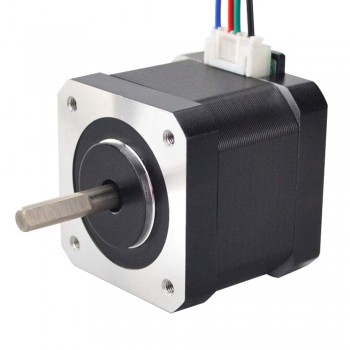 Motor paso a paso Nema 17 bipolar 1.5A 1,8 grados 45Ncm 12V para impresora/extrusora DIY CNC/3D