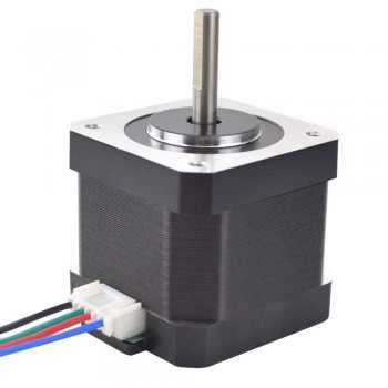 Motor paso a paso Nema 17 bipolar 1.5A 1,8 grados 45Ncm 12V para impresora/extrusora DIY CNC/3D