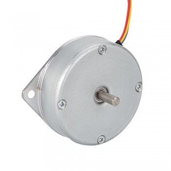 Motor de panqueques redondo Nema 18 bipolar 1.8 grados 9Ncm 1A Φ46x16mm 4 hilos