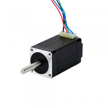 Motor paso a paso Nema 8 bipolar 12V 1,8 grados 3Ncm 0,3A 20x20x38mm 4 cables