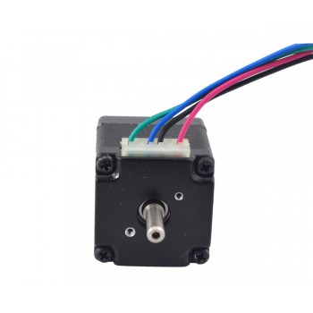 Motor paso a paso Nema 11 de doble eje bipolar 1,8 grados 7 Ncm 0,67A 3,75V 28x28x31,5mm 4 cables