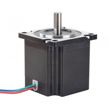 Serie P Nema 23 Motor paso a paso trifásico de 1,2 grados 5,5 A 1nm Eje de corte en D de 57 x 57 mm 3 cables