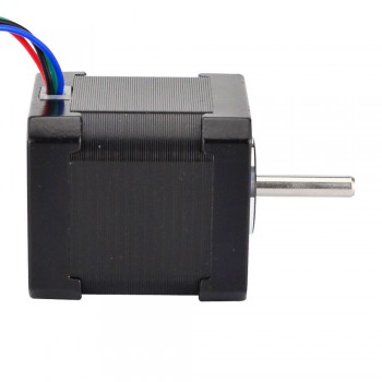 Motor paso a paso Nema 17 Bipolar 1.8 grados 59Ncm 2A 42x48mm 4 cables compatible con impresora 3D/CNC