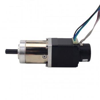 Motor paso a paso con engranajes de bucle cerrado Nema 11 1,8 grados 0,67A 3,75 V 0,07 Nm 27:1 con codificador 300CPR