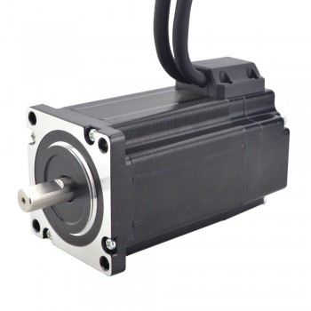 Motor paso a paso de bucle cerrado Nema 24 serie E 1,8 grados 3.0 Nm 5.0A 2 Fase con codificador 1000CPR