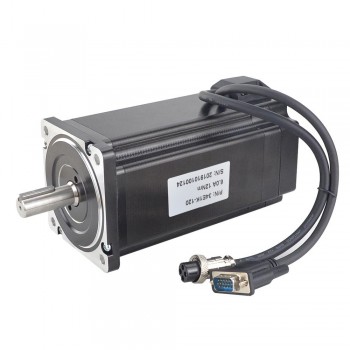 Motor paso a paso de bucle cerrado Nema 34 serie P 1,8 grados 12Nm 6.0A 2 fases con codificador 1000CPR