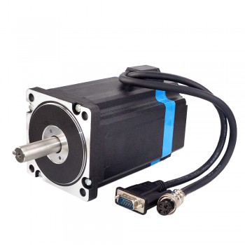 Motor paso a paso de bucle cerrado Nema 34 1,8 grados 8,25 Nm/1168,53 oz.in codificador 1000CPR