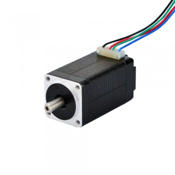 Mini motor paso a paso Nema 8 bipolar 6V 0.6A 1.8 grados 4Ncm 4 cables