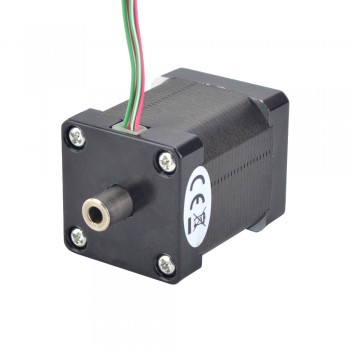 Nema 14 Motor paso a paso bipolar 1,8 grados 33 Ncm 2,0 A 35 x 35 x 48 mm 4 cables eje hueco