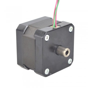 Nema 17 Motor paso a paso bipolar 1.8 grados 0.25 Nm 1.5A 42x42x33.8mm eje doble