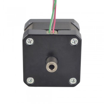 Nema 17 Motor paso a paso bipolar 1.8 grados 0.25 Nm 1.5A 42x42x33.8mm eje doble