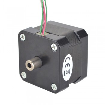 Nema 17 Motor paso a paso bipolar 1.8 grados 0.25 Nm 1.5A 42x42x33.8mm eje doble