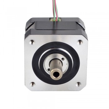 Nema 17 Motor paso a paso bipolar 1.8 grados 0.25 Nm 1.5A 42x42x33.8mm eje doble