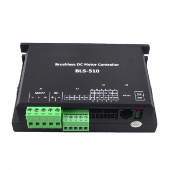 Controlador de motor DC sin escobillas digital DC18V~50V para motor BLDC con sensor Hall