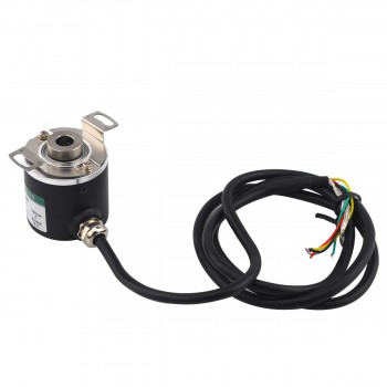 2000 CPR Motor paso a paso encoder incremental rotatorio ABZ 3 canales 8 mm Eje hueco IHC3808