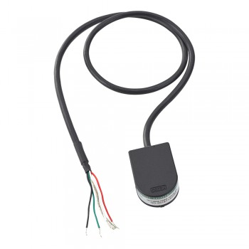 Codificador rotatorio encoder incremental rotatorio óptico 1000 CPR AB 2 canales ID 5 mm con cable blindado HKT30