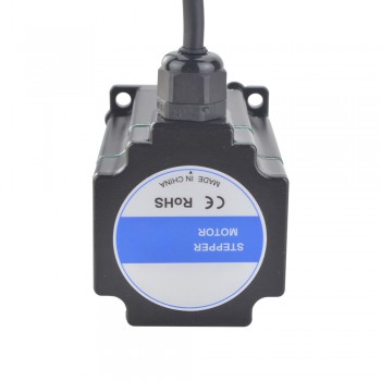 Motor paso a paso a prueba de agua Nema 23 1,8 grados 5,0A 1,8Nm serie P IP65 motor paso a paso resistente al agua de 2 fases