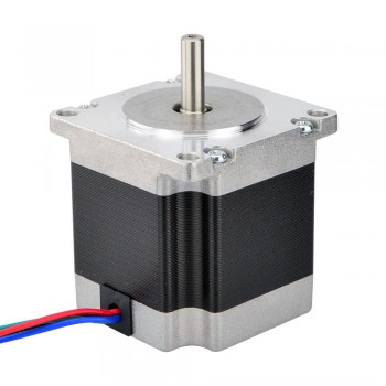 Motor paso a paso Nema 23 bipolar 1,8 grados 1,26Nm 2,8A 2,5V 57x57x56mm 4 cables