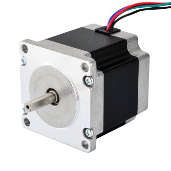 Motor paso a paso Nema 23 bipolar 1,8 grados 1,26Nm 2,8A 2,5V 57x57x56mm 4 cables