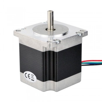 Motor paso a paso Nema 23 bipolar 1.8 grados 1.26Nm 2.8A 2.5V 57x57x56mm 4 cables